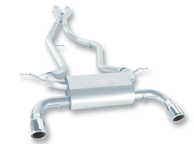 Borla SRT-10 Cat-Back Exhaust System for 2003-2010 Dodge Viper 8.3L V10 - Part Number 140048